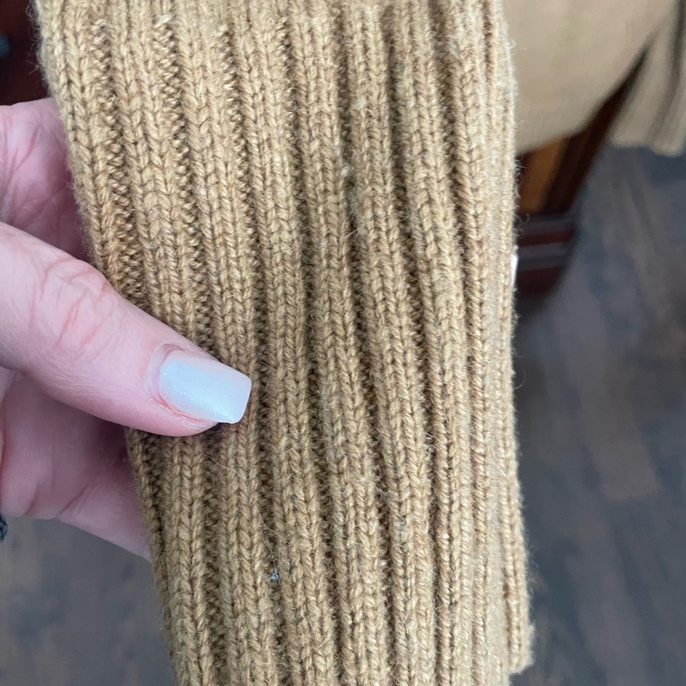 J. Crew Tan Crew Neck Sweater Soft Knit - Picture 6 of 6